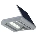 GreenBlue GB131 p&auml;ikeseenergiaga LED-seinavalgusti, 12 W, 200 lm, 4000 K, 2 reguleeritava valgussuunaga