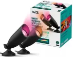 WiZ Ground Spot Stardikomplekt, 12V, must, RGBW, Wi-Fi