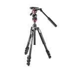 Manfrotto MVKBFRL-LIVE statiiv digi-/filmikaamerad 3 jalaga must, h&otilde;bedane