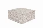 Hanah Home Lora pouf, Mocha, 85 x 40 x 85