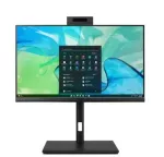 Acer Veriton Vero VVZ4724GT 23,8-tolline FHD IPS-ekraaniga k&otilde;ik-&uuml;hes-arvuti, Intel Core i5-14400, RAM 8 GB DDR5, 512 GB SSD, Intel UHD Graphics 730, Windows 11 Pro, must, DQ.R1TEP.007