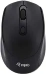 "Equip Compact Wireless Mouse Dual Mode 4Btn L+R Black"