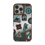 Basecamp - iPhone 16 Pro Max Case, Elite Mirror Dark (MagSafe) / Gold