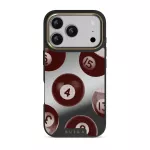 Cue - iPhone 17 Pro Case, Elite Mirror Dark (MagSafe) / Gold