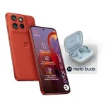 &bdquo;Edge 60 Neo&ldquo; 8/256 GB &bdquo;Poinciana&ldquo; + &bdquo;Buds Moto&ldquo;