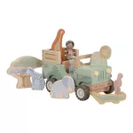 Little Dutch Safari Car with Animals &acute;Safari Friends&acute; FSC wood