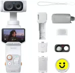 Veiksmo kamera Insta360 Luna Ultra Creator Bundle Stellar&nbsp;White LUNA04&nbsp;