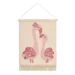 Little Dutch Wall Carpet &acute;Flamingo&acute; 60&times;50 cm