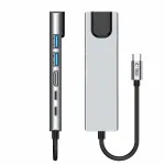 Hub HB02 6-in-1 USB-C HDMI PD100W, hall