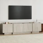 TV-alus, Hanah Home, travertiin, 180 x 46 x 35