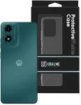 "TPU Cover Motorola Moto G04" Transparent