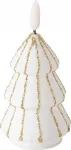 LED candle white tree 12x6x6cm