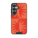 Sunkissed - Samsung Galaxy S25 Case, Elite Dark (Magnetic) / Silver