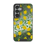 Capri - Samsung Galaxy S25 Plus Case, Elite Mirror Dark (Magnetic) / Silver