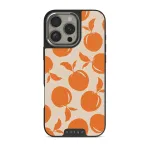 Peach Fuzz - iPhone 16 Pro Case, Elite Dark (MagSafe) / Silver