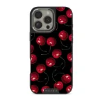Cherrybomb - iPhone 16 Pro Max Case, Elite Dark (MagSafe) / Silver