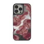 Tender Kiss - iPhone 16 Pro Max Case, Elite Mirror Dark (MagSafe) / Silver