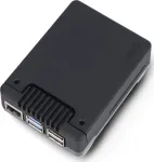 Argon40 &bdquo;Argon NEO 5 M.2 NVMe PCIe&ldquo; korpus, m&otilde;eldud &bdquo;Raspberry Pi 5&ldquo;-le &ndash; ventilaatori ja jahutusradiaatoriga &ndash; alumiiniumist &ndash; must} (ARG-24397)