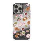 Caf&eacute; Haru - iPhone 16 Pro Max Case, Elite Mirror Dark (MagSafe) / Silver