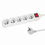 Esperanza ELK214W Power strip 5GN/1,5M valge