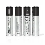USB-C Rechargeable batteries Lithium-Ion AAA 500mAh 1.5V (4pcs)