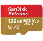 "CARD 128GB SanDisk Extreme PLUS microSDXC 200MB/s +Adapter"