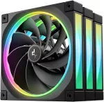 &bdquo;Deepcool FL14R&ldquo; ventilaatorite komplekt, 3 t&uuml;kki (R-FL14R-BKAPN3-G)
