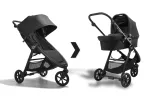 Baby Jogger City Mini GT2 universaalne jalutusk&auml;ru koos h&auml;lliga, Opulent Black