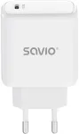 &bdquo;Savio&ldquo; laadija SAVIO LA-14, 20 W &bdquo;Power Delivery 3.0&ldquo; v&otilde;rgulaadija, valge