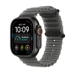 Nutikell Apple Watch Ultra 4 GPS + Cellular 49mm Black Titanium Case with Translucent Black Ocean Band MJAY4ET/A