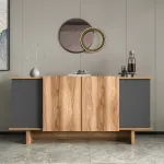 Konsool, Hanah Home, antratsiithall p&auml;hklipuu, 180 x 81 x 40