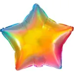 Foil Balloon "Star" 48cm Yummy Gummy Rainbow