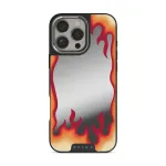 Too Hot - iPhone 16 Pro Max Case, Elite Mirror Dark (MagSafe) / Silver