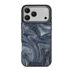 Navy Trench - Blue iPhone 17 Pro Max Case, Elite Dark (MagSafe) / Silver