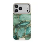 Ubud Jungle - Turquoise iPhone 17 Pro Max Case, Elite Light (MagSafe) / Silver