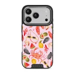 Bajo El Sol - iPhone 17 Pro Case, Elite Dark (MagSafe) / Silver