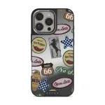 Open Late - iPhone 16 Pro Max Case, Elite Mirror Dark (MagSafe) / Silver