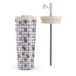 Blueberry Muffin - Travel Mug, 700 ml / Flap & Straw Set