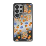 Helios - Samsung Galaxy S25 Ultra Case, Elite Mirror Dark (Magnetic) / Silver