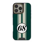 Classic Racing - iPhone 16 Pro Max Case, Elite Dark (MagSafe) / Gold