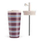 House Party - Travel Mug, 500 ml / Flap & Straw Set