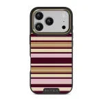 Berry Layers - iPhone 17 Pro Case, Elite Dark (MagSafe) / Gold