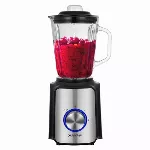 Mesko Blender MS 4080 Laud, 600 W, Purgi materjal Klaas, Purgi maht 1,5 L, J&auml;&auml; purustamine, Must/H&otilde;bedane