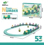 Mathematical Train 53 pcs.