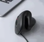 "Equip Ergonoomiline hiir USB-A/C kaabel 1,80 m parempoolse k&auml;e jaoks must"