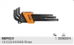 BETA v&otilde;tmekomplekt, 9 tk/1,5&ndash;10 mm/96BP/SC9..