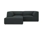 Modular Left Corner Sofa, "Siena", 3 Seats, 186x180x69 Made in Europe