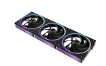 Zalman ZM-DF120R A3, 120mm Daisy Chain Fan, Reverse, 3Pack, Black
