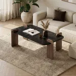 Kohvilaud, Hanah Home, Lotus Venezia Walnut, 147 x 35 x 87