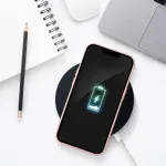 "Card Silicone Case iPhone 14 Plus" Pink